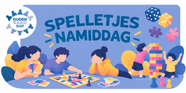 Spelletjesnamiddag blauw